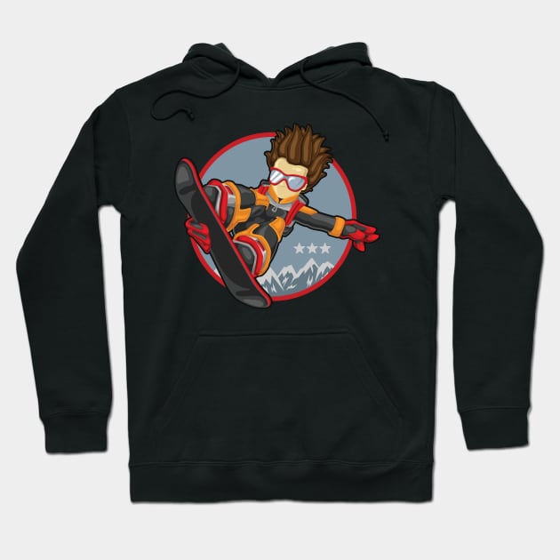 Snowboarder Hoodie by viSionDesign